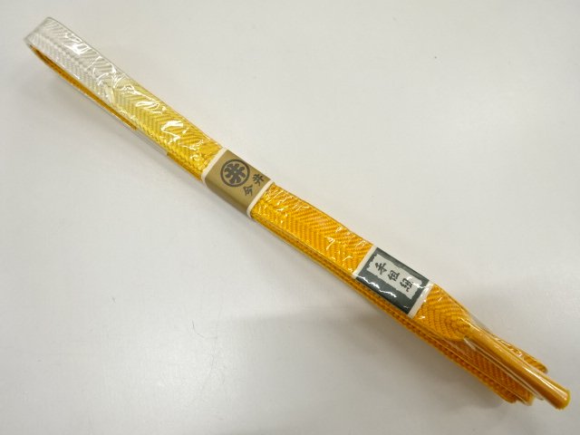 JAPANESE KIMONO / UNUSED HAND-TIED OBIJIME